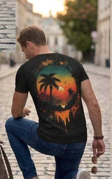Sunset Printed t-shirt